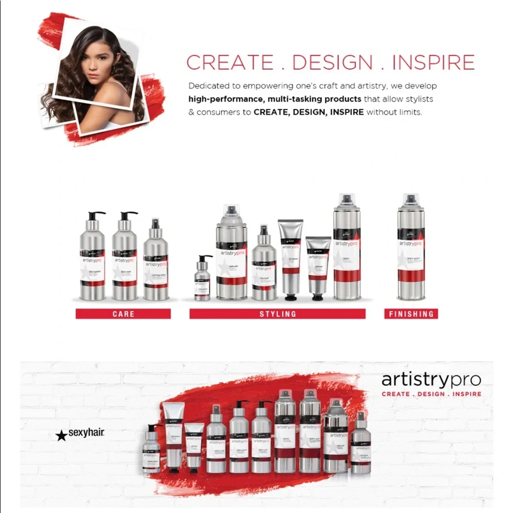 Sexy Hair Artistry Pro Clean Palette Shampoo & Cutting Edge Conditioner Bundle